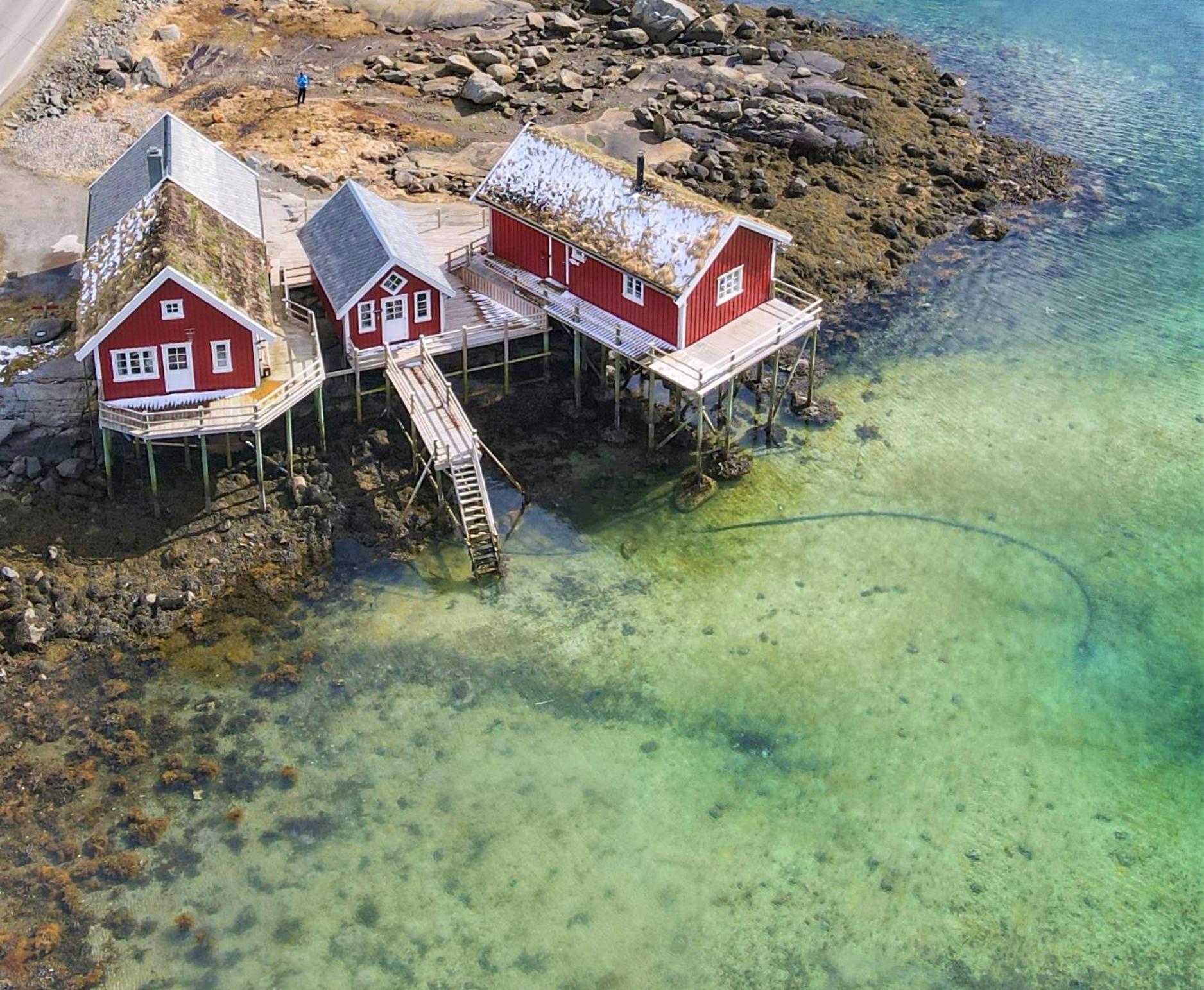 Valen Cabins In Reine Luaran gambar