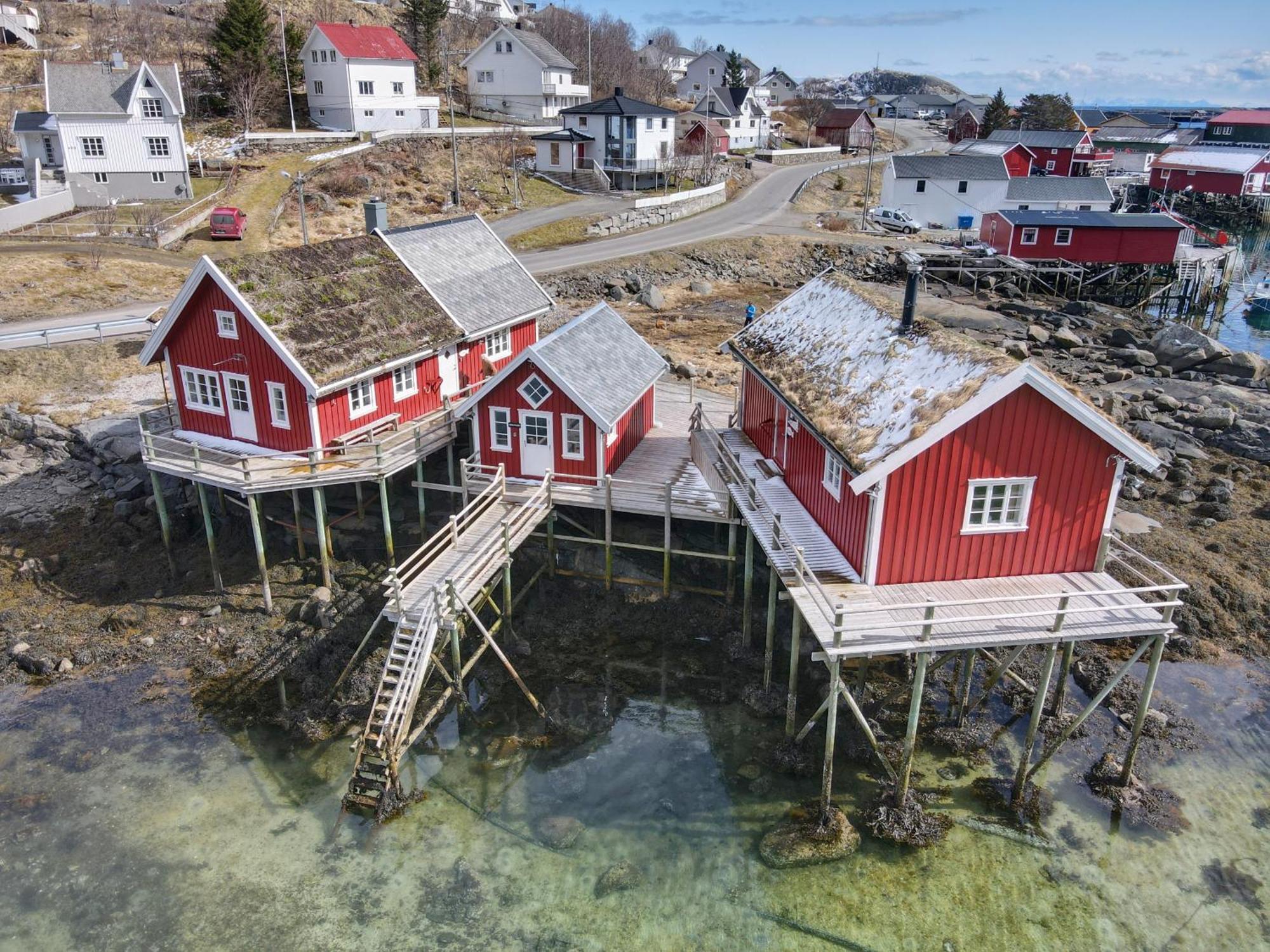 Valen Cabins In Reine Luaran gambar