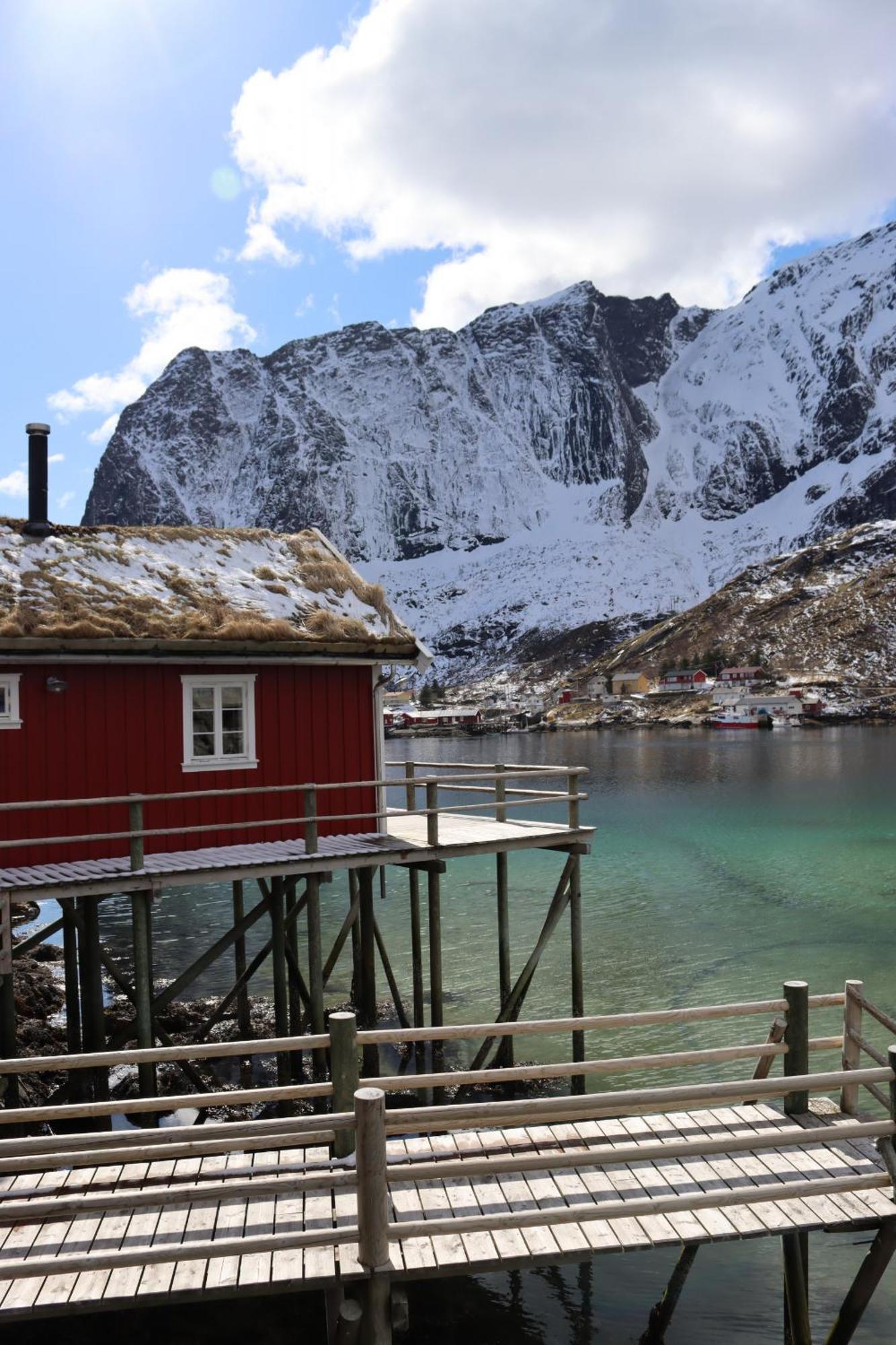 Valen Cabins In Reine Luaran gambar