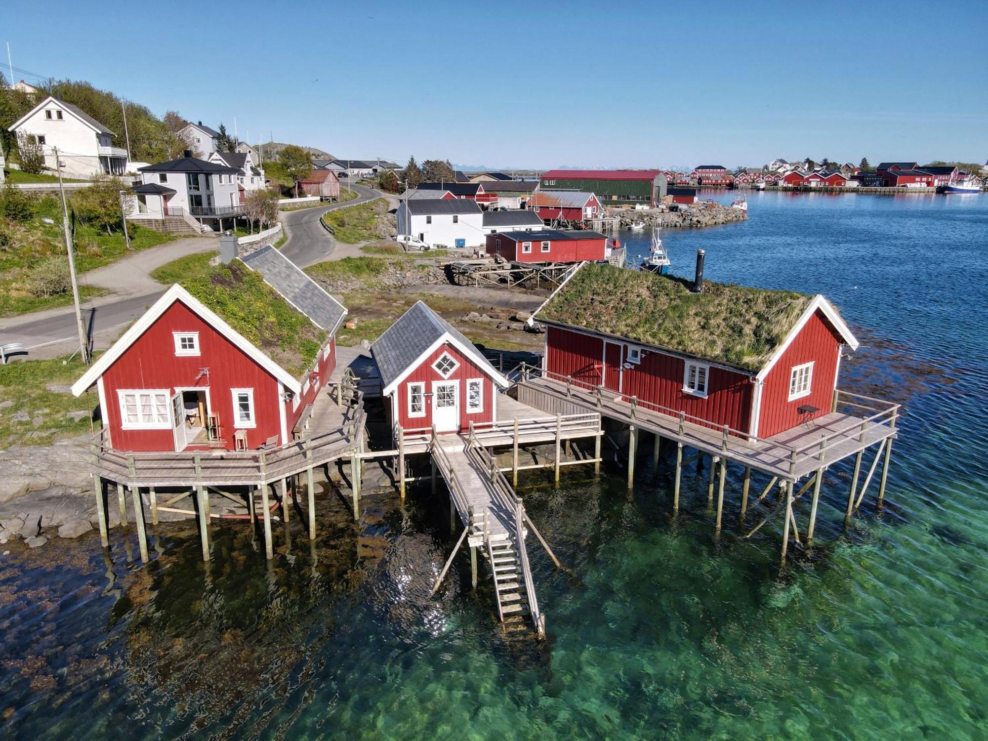 Valen Cabins In Reine Luaran gambar