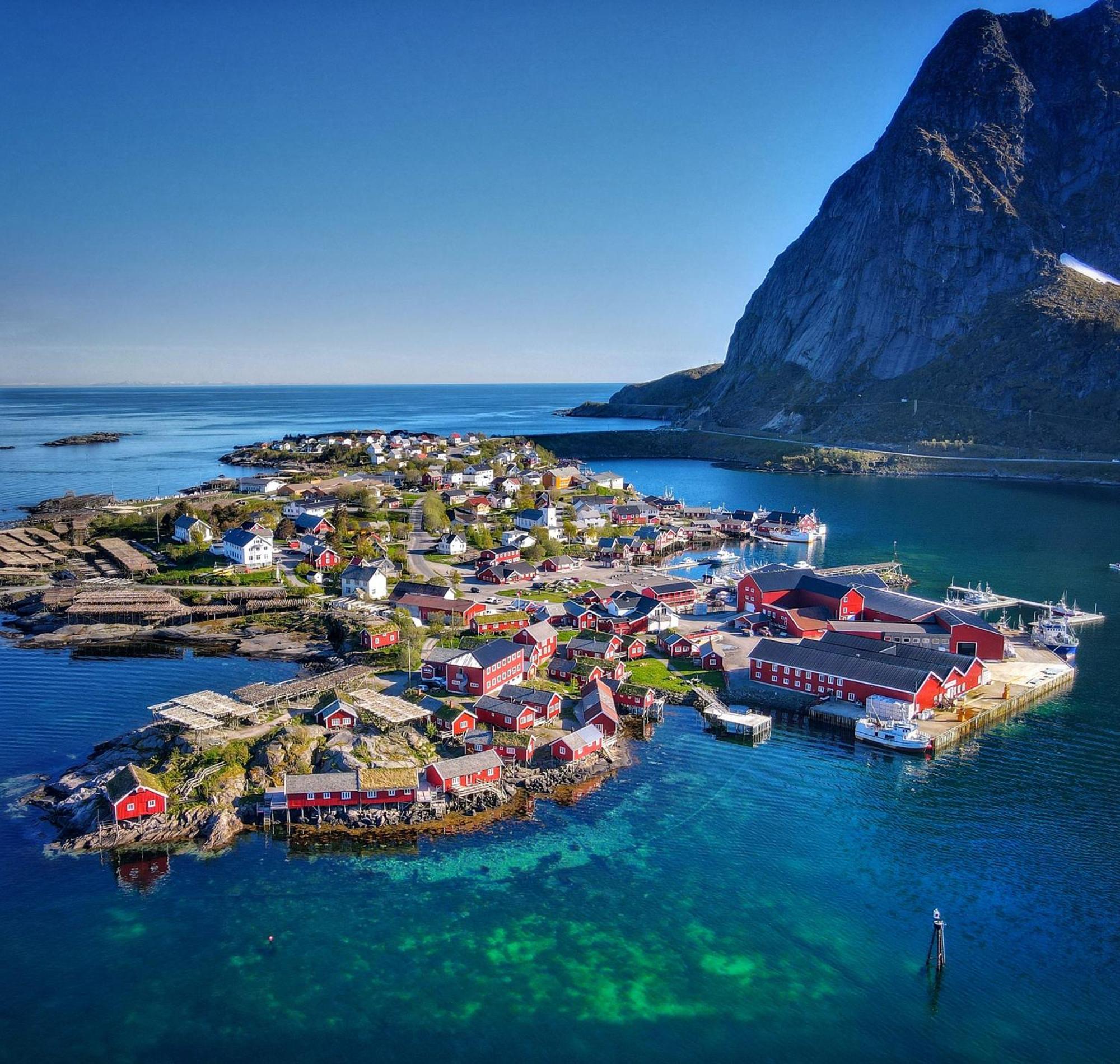 Valen Cabins In Reine Luaran gambar