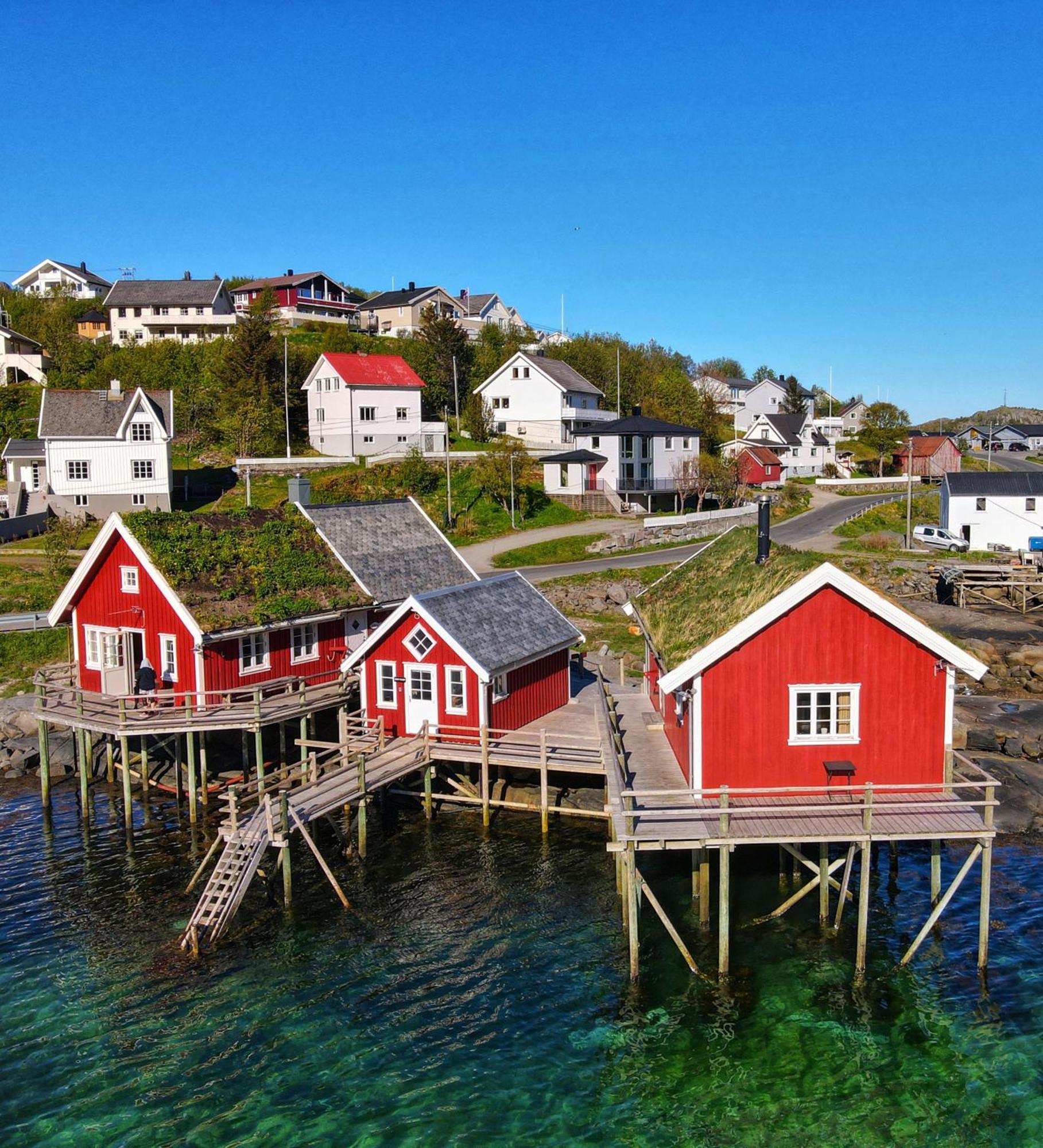 Valen Cabins In Reine Luaran gambar